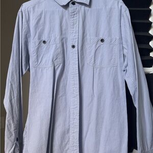 Carhartt Light Blue Button-Up Shirt